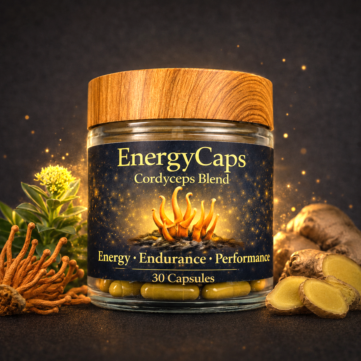 Cordyceps Caps
