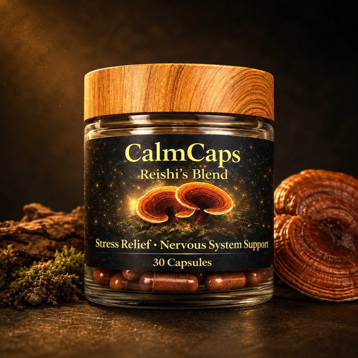 Reishi Caps